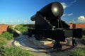 Fort Jefferson 15 Inch Rodman Artillery Piece Royalty Free Stock Photo