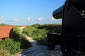 Fort Jefferson 15 Inch Rodman Artillery Piece Royalty Free Stock Photo