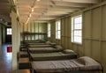 Fort Knox, Kentucky, USA February 25, 2023 Bunks in a World War Two barracks on the grounds of the General George Patton Museum