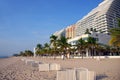 Fort Lauderdale Beach Royalty Free Stock Photo