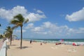 Fort Lauderdale Beach Royalty Free Stock Photo
