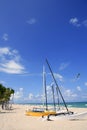 Fort Lauderdale catamaran beach Florida Royalty Free Stock Photo