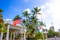 Fort Lauderdale - December 11, 2019: museum and park like setting along the canals in Fort Lauderdale Royalty Free Stock Photo