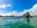 Fort Lauderdale - December 1, 2019: Port of Fort Lauderdale, Florida Royalty Free Stock Photo