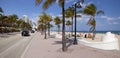 Fort Lauderdale Florida (panoramic) Royalty Free Stock Photo