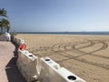 Barriers Block Entrance To Empty Florida Beach During Coronavirus Pandemic