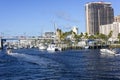 Fort Lauderdale Intercoastal Waterway Royalty Free Stock Photo