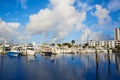 Fort Lauderdale marina boats Florida US