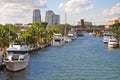 Fort Lauderdale New River, Florida, USA Royalty Free Stock Photo