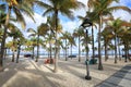 Fort Lauderdale Ocean Side Park Royalty Free Stock Photo