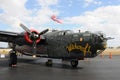 World War II era B-24 Liberator Royalty Free Stock Photo