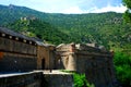 Fort Liberia overlooking the pretty walled town of Villfranche de Conflent