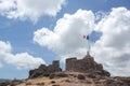 Fort Louis Overlooks Marigot, the Capital of French St. Martin Royalty Free Stock Photo