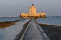 Fort Louvois at low tide, France