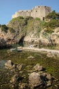 Fort Lovrijenac. Dubrovnik. Croatia Royalty Free Stock Photo