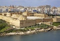 Fort Manoel near Sliema. Malta island Royalty Free Stock Photo