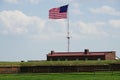 Fort McHenry National Monument and Historic Shrine in Baltimore, Maryland Royalty Free Stock Photo