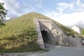 Fort of Mont-Dauphin, powder magazine, Hautes Alpes, France Royalty Free Stock Photo