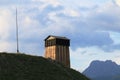 Fort of Mont-Dauphin watch tower, Hautes Alpes, France Royalty Free Stock Photo