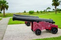 Fort Moultrie in Charleston, South Carolina Royalty Free Stock Photo