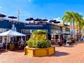 Fort Myers downtown re-gentrified Royalty Free Stock Photo