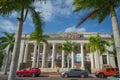 FORT MYERS, FLORIDA: JAN 17, 2020 - Downtown Sidney & Berne Davis art center