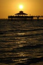 Fort Myers Sunset Royalty Free Stock Photo