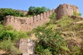 Fort Nakhargar in India Jaipur a historical construction