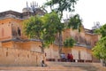 Fort Nakhargar in India Jaipur the historical museum