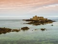 Fort National At High Tide, Saint Malo, Brittany, France
