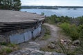 Fort Odderoya, built 1667-1914, played a major role in battle of Kristiansand