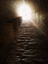 Fort Pickens, Artillary Bunker at the Gulf Ids National Seashore in Florida Panhandle..slan