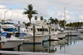 Fort Pierce Marina Royalty Free Stock Photo