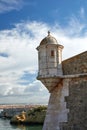 The fort of Ponta Da Bandeira in Lagos, Algarve, Portugal Royalty Free Stock Photo