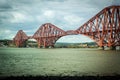 Fort rail bridge in South Queensferry near Edinburgh, Scotland