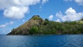 Fort Rodney on the Top of Pigeon Island, Saint Lucia Royalty Free Stock Photo