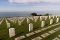 Fort Rosecrans National Cemetery Cabrillo National Monument Royalty Free Stock Photo