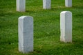 Fort Rosecrans National Cemetery with gravestones in rows during cloudy day