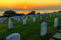 Fort Rosecrans National Cemetery Royalty Free Stock Photo