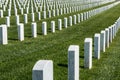 Fort Rosecrans National Cemetery Tombstones Royalty Free Stock Photo