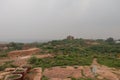 Fort ruins of Gandikota - Grand Canyon of India - Gorge - India tourism Royalty Free Stock Photo