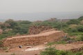 Fort ruins of Gandikota - Grand Canyon of India - Gorge - India tourism Royalty Free Stock Photo