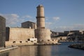 Fort Saint Jean in Marseille, France Royalty Free Stock Photo