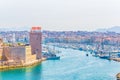 Fort Saint Jean and port Vieux at Marseille, France Royalty Free Stock Photo