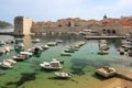 Fort of saint John and old port. Dubrovnik. Croatia