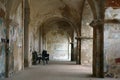 Fort San Christobal in Old San Juan Royalty Free Stock Photo