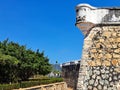 Acapulco, Guerrero, Mexico - Apr 28 2023: Fort San Diego protect from pirates and the Mexican Revolution