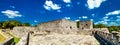 San Felipe Fort in Bacalar, Mexico Royalty Free Stock Photo