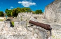 San Felipe Fort in Bacalar, Mexico Royalty Free Stock Photo