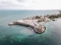 Fort San Sebastian Sao Sebastiao, Mozambique island Ilha de Mocambique, Indian ocean coast. Mossuril Bay, Nampula Province. Royalty Free Stock Photo